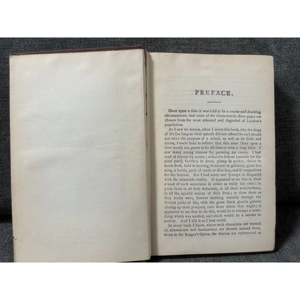The Adventures of Oliver Twist by Charles Dickens (1900s Hardcover, Hurst And Co